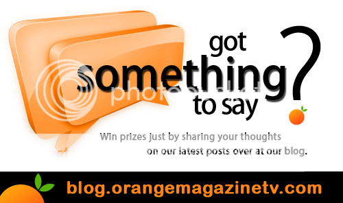A banner I made for our monthly comments contest over at Orange Magazine TV’s blog: